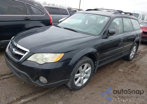 2008 Subaru Outback 2.5I/2.5I L.l. Bean Edition из США, поврежденный, VIN 4S4BP61CX87353859